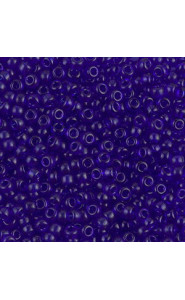 Miyuki rocailles Perlen 8/0 - Transparent cobalt 8-151